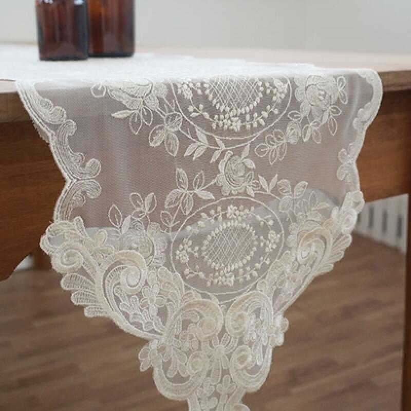 

Mona Lisa Runner [150cm] 2color ivory