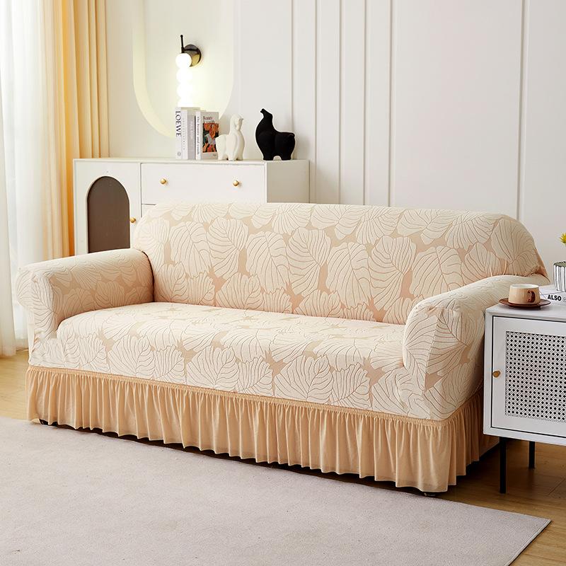 1 Stück Bedruckter Elastischer Sofabezug Wohnzimmer Schmutzabweisender Sofaschutzbezug