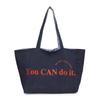2025 New Colorful Reversible Canvas Tote Bag Striped Shoulder Bag
