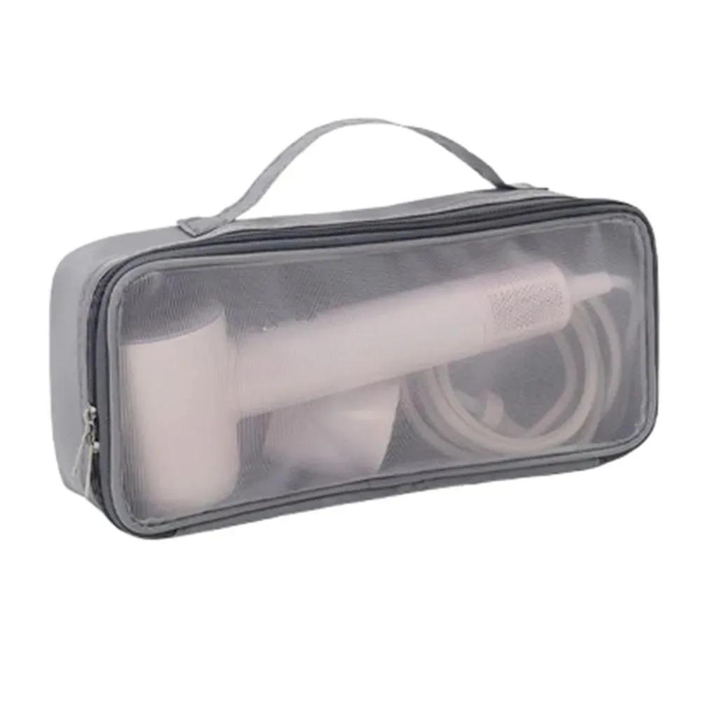 Travel Organizer Hair Dryer Carrying Case Dustproof Protective Cover Hair Curler Storage Bag Portable Zipper Desugn