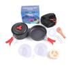 Jun Kaiwei DS-308 Portable Camping Cookware Set
