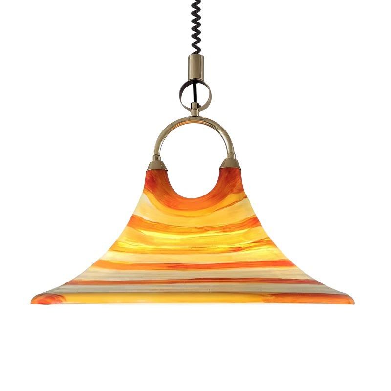 

Винтажный расписной основной свет дизайнерский динамик подвесной светильник разноцветный