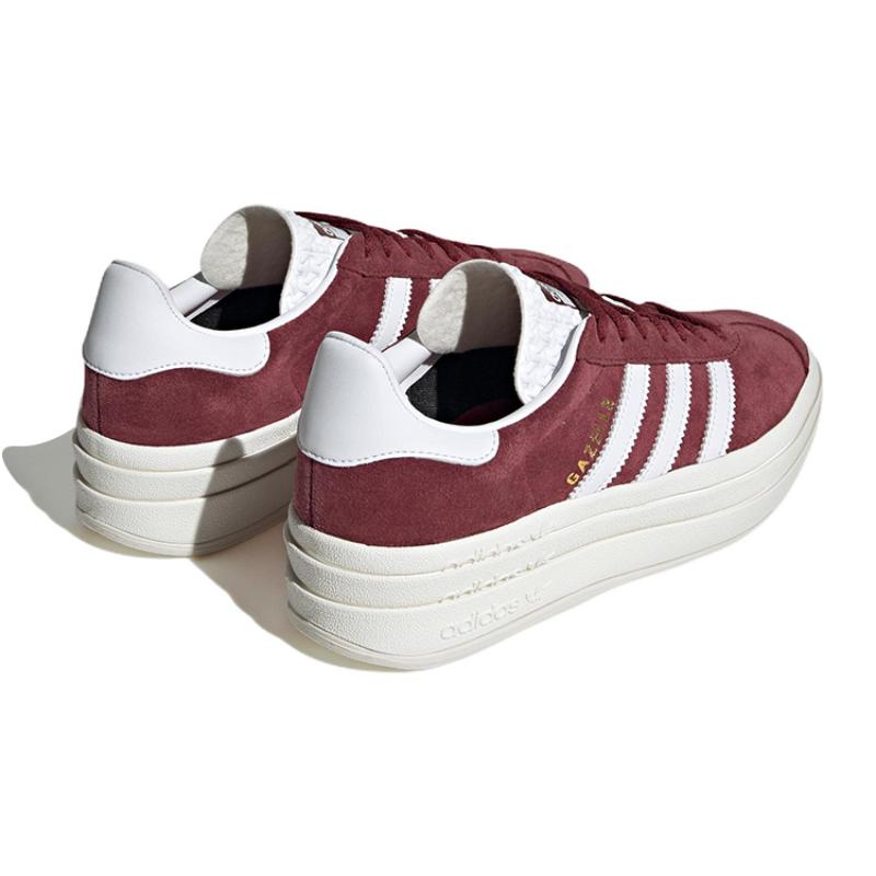 adidas Women's Gazelle Bold 'Shadow Red White' Women's Sneakers HQ6892