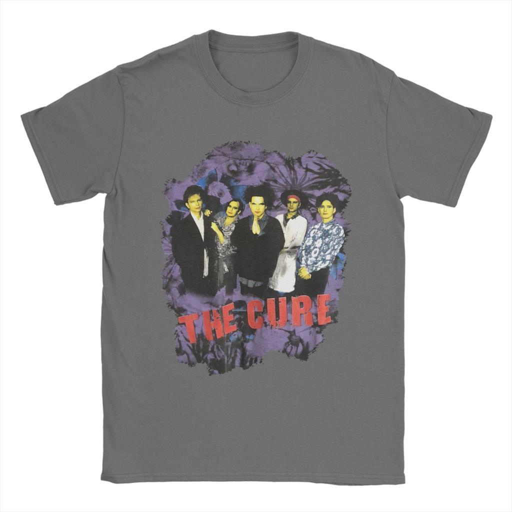 Lustiges The Cures Gebet T-Shirt Herren Rundhals Kurzarm Kleidung Vintage 80er Baumwolle Sommer Tops