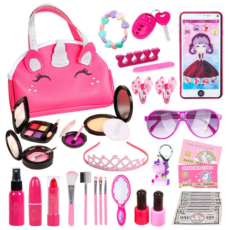 

Маленькая девочка Симуляция Детская косметика Сумочка Игровой набор Играть в домик