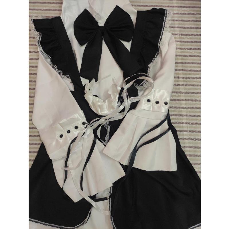 Maid daily cute outfit ladies boss dress lolita full suit