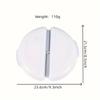 Microwave Egg Cooker Ring Mold, Plastic Omelette Poacher Maker for Breakfast Kitchen