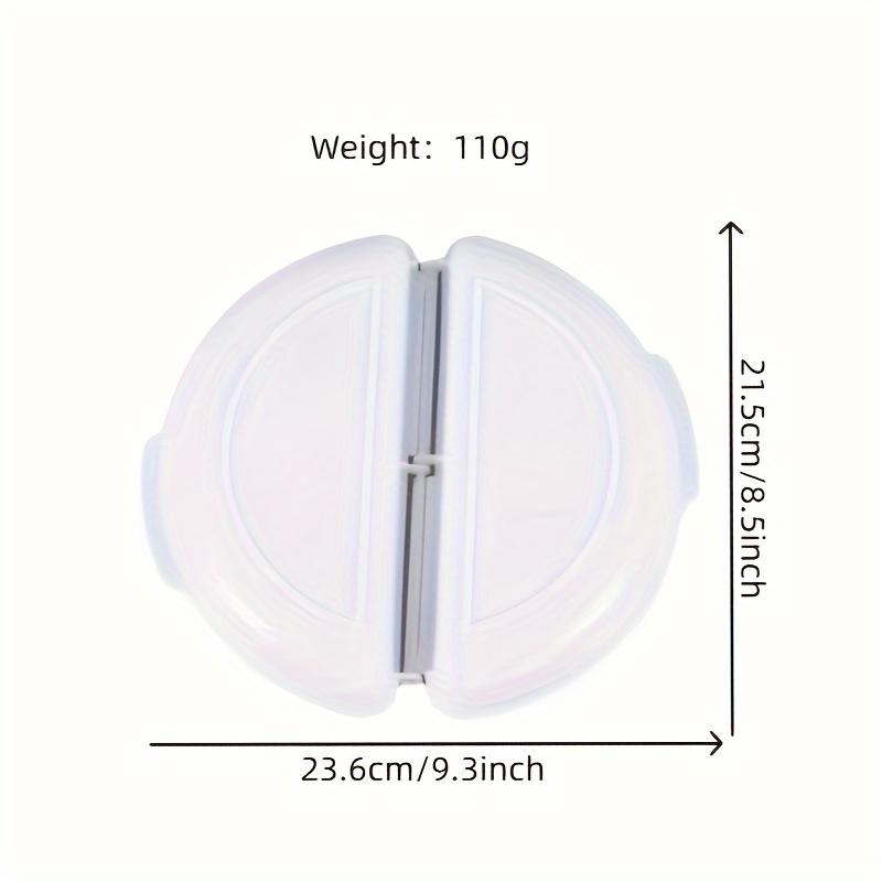Microwave Egg Cooker Ring Mold, Plastic Omelette Poacher Maker for Breakfast Kitchen