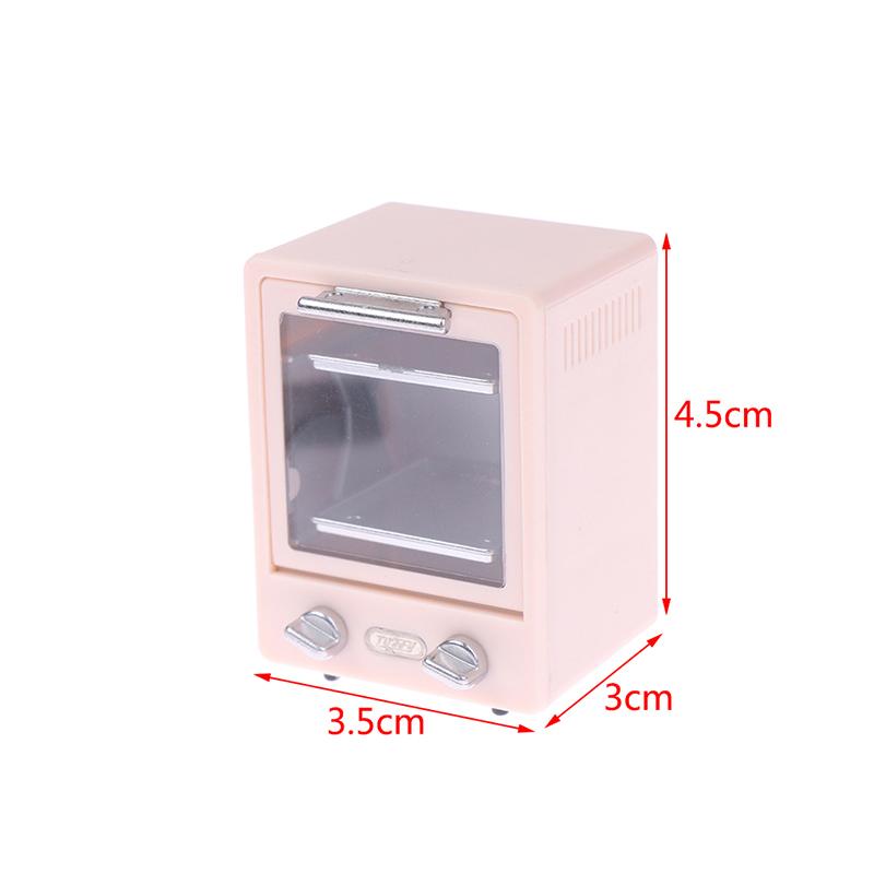 1PCS Dollhouse Miniature Kitchen Coffeemaker Electric Oven Microwave Oven Barbecue Machine Kitchen Electrical Model Pretend Toys