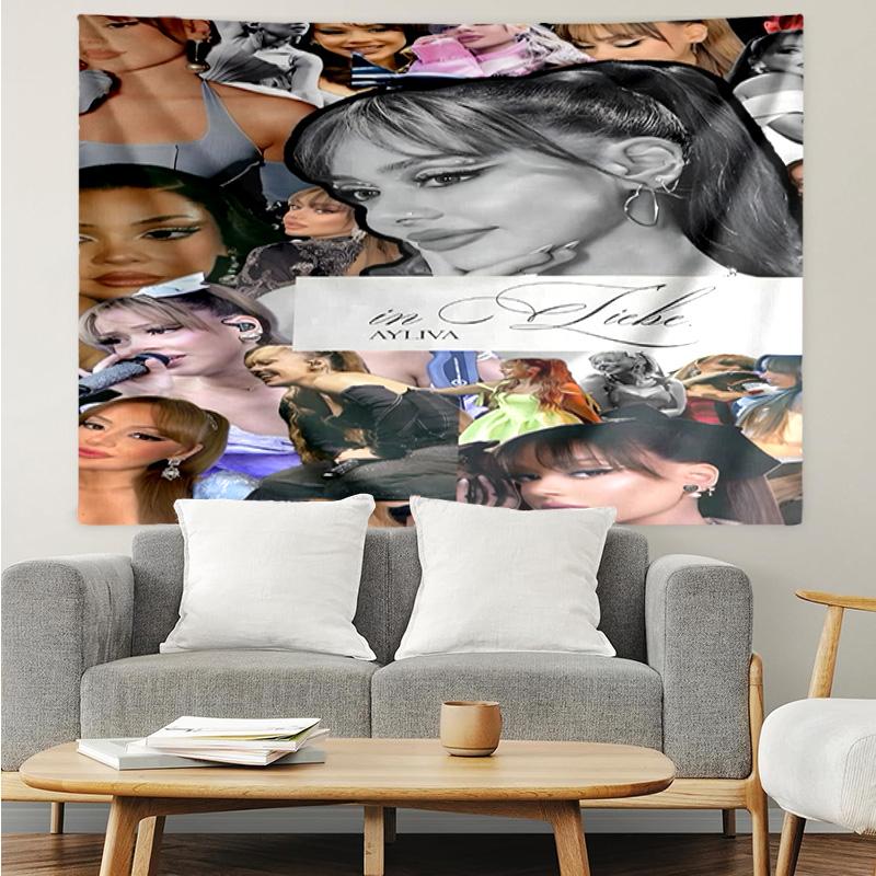 music pop Ayliva Fashion Tapestry Hanging for Bedroom,Livingroom, Playroom,Decor Art Room Wall Tapestry Holiday and Birthday Gifts