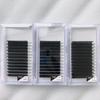 Vegan Matte Black Volume Eyelash Extensions 0.03 0.05 0.07 0.15 Cashmere Lash Trays for Lash Grafting