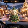 Shining Goat Hanging Ornament Artificial Rhinestone Animal Hanging Decoration  Backpack Decoration