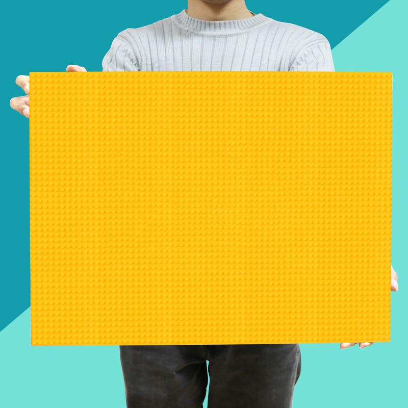 Non-Toxic 48*64 Dots Building Blocks Base Plate Diy Assembled Baseplate Building Blocks Wall Compatible With Brand Gift Toys For Children