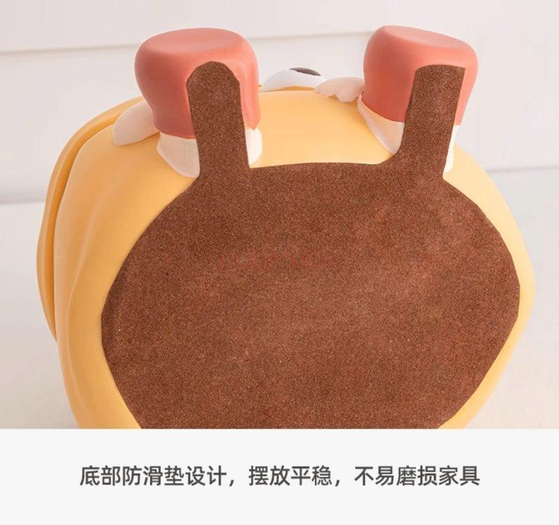 1pcs Cartoon funny large capacity key pen holder storage ornament, home book desktop decoration
