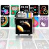 Metal Mechanical Bluetooth Speaker LED Display Screen RGB Desktop Subwoofer Wireless Loudspeaker Support Calendar Alarm Clock