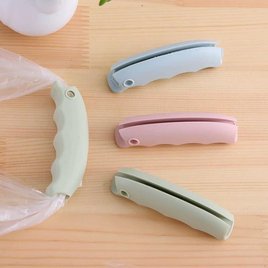 Silikonowy Uchwyt do Niesienia Torby Klipsy do Toreb Torba na Zakupy Gałka Relaks Ochrona Rąk Zewnętrzne Przenośne Narzędzie do Niesienia Dom Codzienne Użytkowanie