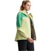 FILA Explorer Outdoor Series Color Block Hooded Long Sleeve Waterproof Warm Jacket Women Jacket Light-Yellow A11W527703F-YE