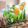 Warm Flannel BlanketPikmin Soft Cozy Throw Blanket for Bedroom Couch
