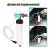 Car Brake Bleeder Hydraulic Pumping Fluid Pump Kit Fluid Oil Change Purge Tank Tubes Repair Tool Truck Motorcycle Accessories