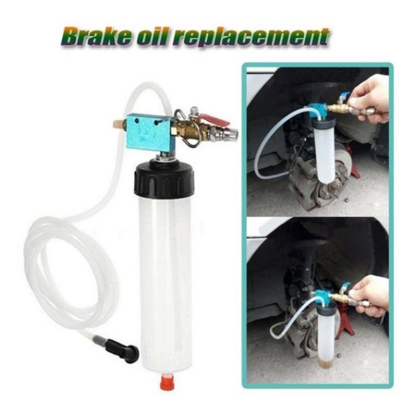 Car Brake Bleeder Hydraulic Pumping Fluid Pump Kit Fluid Oil Change Purge Tank Tubes Repair Tool Truck Motorcycle Accessories
