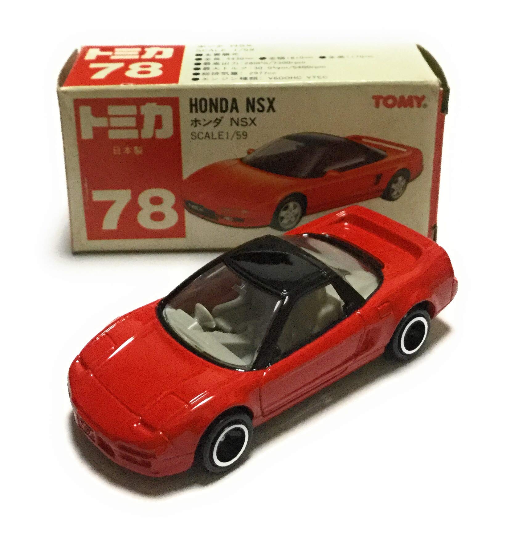 

Tomica 78 HONDA NSX Honda NSX 1/59
