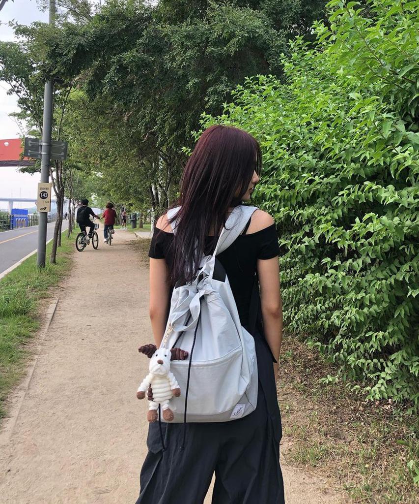 Ithinkso String Bucket Backpack