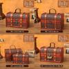 Dragon Pattern Wooden Storage Box With Lock For Bedroom And Living Room Organization