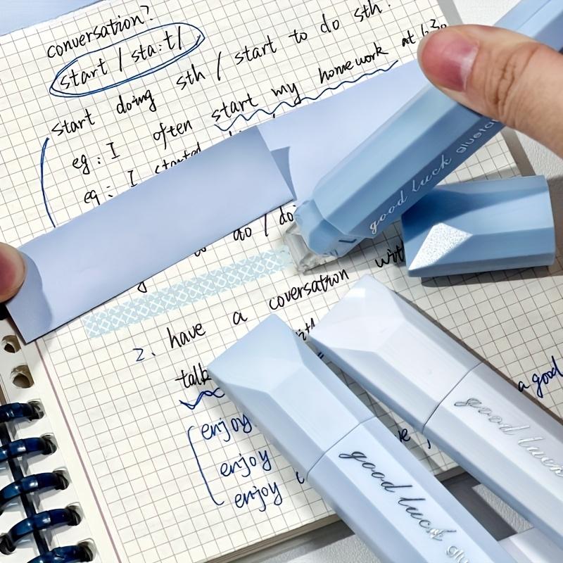 5 sztuk taśma korygująca do testów pisemnych ins wysoka wartość stopniowa zmiana taśma korygująca duża pojemność gładka ciągła taśma korygująca ze studentami