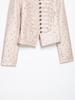 Autumn new fashion temperament floral print slim suit jacket 4341706