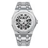 Luxury Man Watch Creative Mechanical Style Quartz Waterproof Luminous Date Chronograph Men Wristwatch Sports Men's Watches Reloj
