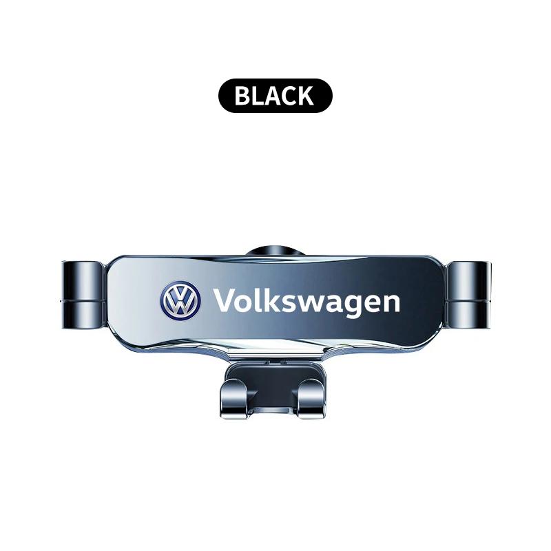 

For Volkswagen 1PCS Car Phone Holder 360 Degree Rotate Air Vent Mount Clip Stand For Volkswagen VW GTI Rline R Golf Amarok Phaet чёрный