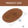 1 Paire de Patchs Ovales à Coudre pour Coude/Genou en Tissu Patchs de Réparation Fournitures de Loisirs Créatifs Accessoires Vestimentaires pour Pull Pantalon