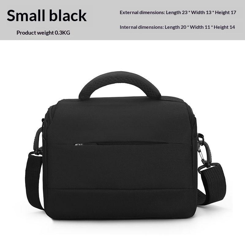 Water Resistant Camera Bag Shockproof Padded Interior Adjustable Shoulder Strap For Outdoor Photography Hiking Travel