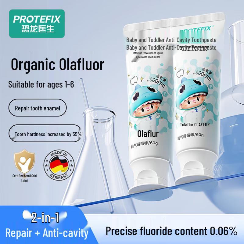 PROTEFIX German Organic Olaflur Anti-Cavity Toothpaste