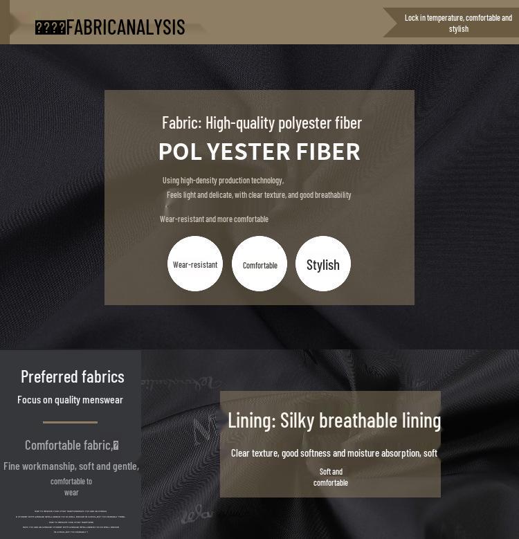 Men's Cotton-Padded Jacket for Dad: Spring & Autumn Button-Up for Middle-Aged & Elderly