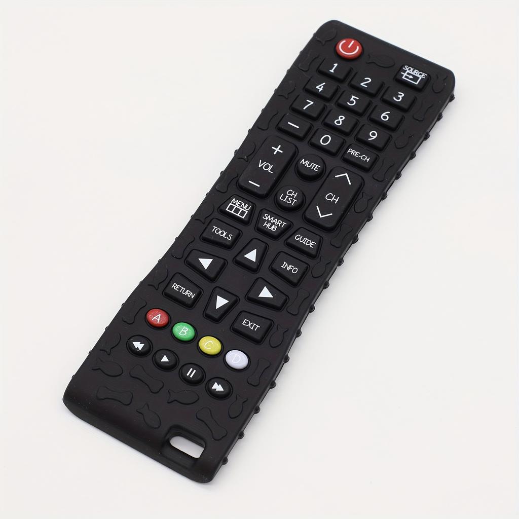 Silikonowy gryzak do żucia w kształcie pilota