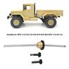 RC Metal Differential with Gear Middle Axle Modification Kit for WPL C14 C24 C34 C44 B14 B16 B24 B36 1/16 RC Car