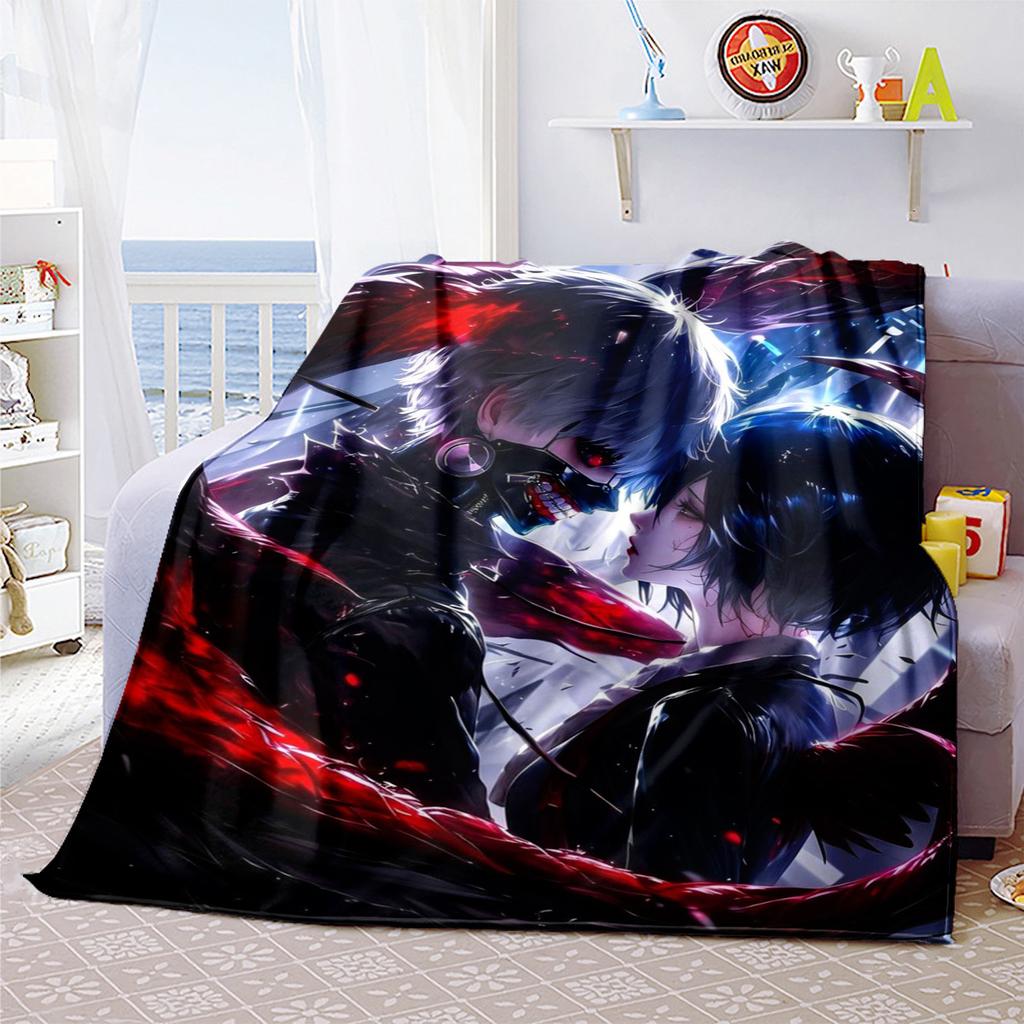 Tokyo Revengers Anime Characters Plush Blanket Suitable All Seasons Soft Comfortable Sofa Office Nap Travel Festive Gift