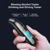 Respirator Alcoholicity Detector Tester Fast Response LCD Digital Display Breath Analyzer Drunk Suitable for Car Drivers
