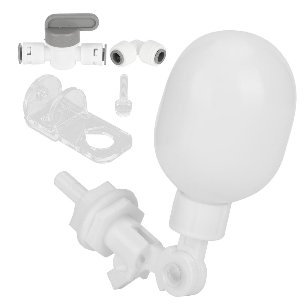 Float Ball Valve Fish Tank Automatic Water Level Control Replenishment Device with Bracket