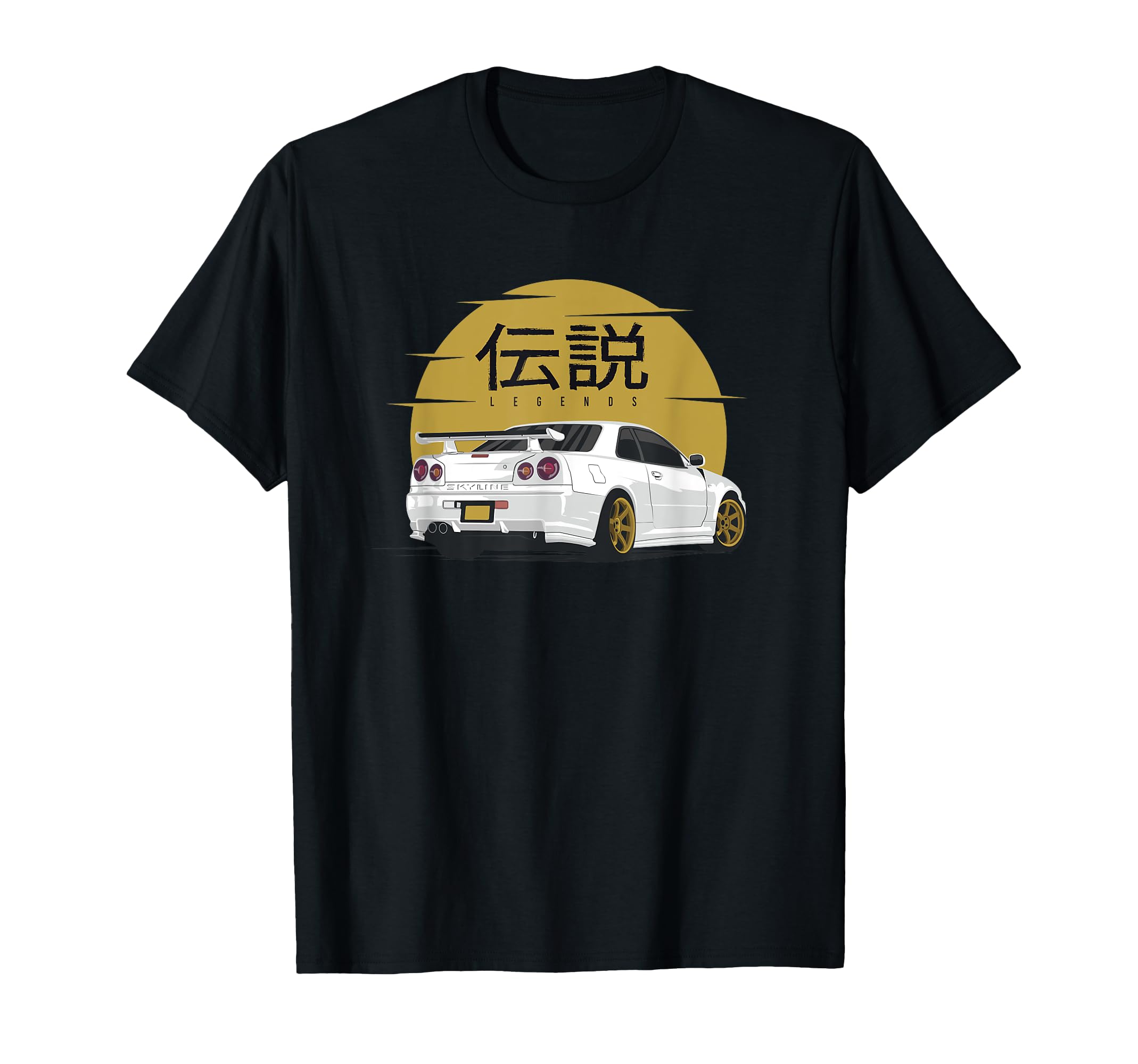 

Vintage JDM Legendary GT R 34 Skyline T-Shirt