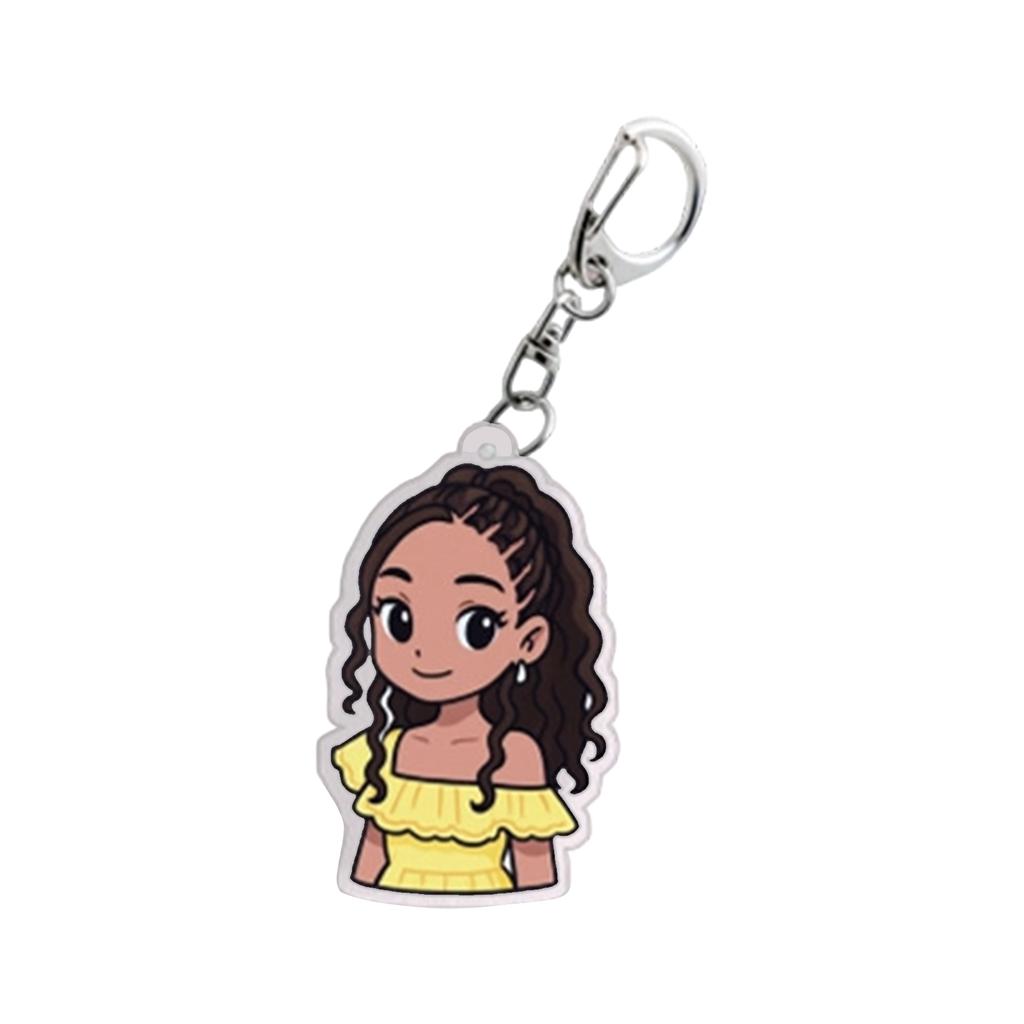Girls Group Acrylic Keychain New Bag Pendant Accessories Jewelry