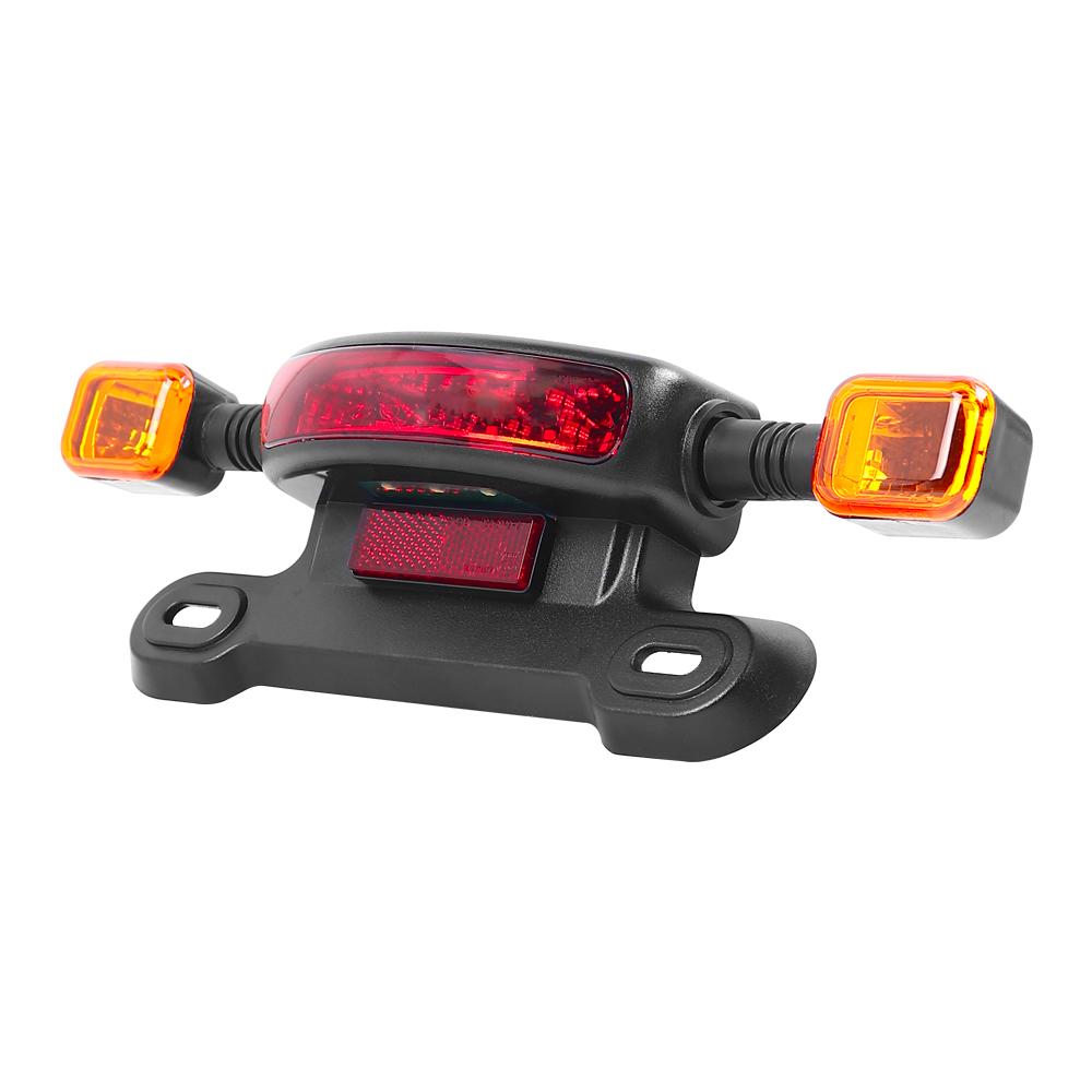 3- In-1 48/60/12V LED Taillight Electric Scooter Turn Signal Light Rear Tail Light Indicator For E- Scooter Brake Light Part