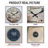 Primera Clase Europea Calidad Premium Retro Calidad Premium Café Grado Superior Taza Patrón Calidad Premium Madera Calidad Premium Pared
