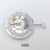 GMT 2836 Automatisches Mechanisches Uhrwerk Brandneues Uhrenzubehör Datumsrad bei 3 Uhr Hangzhou 6460
