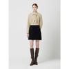 Cc Collect Cashmere Blend Handmade Mini Skirt C254msd501