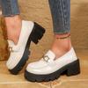 Plus Size Shoes for Women Summer Autumn Women Paltform Flats Loafers Comfortable Slip on Work Shoes Casual Footwear 35-42