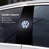 For VW Volkswagen Jetta MK5 Golf Car Stickers B-Pillar Center Column Decoration Cover PET Decals Auto Accessorie For Volkswagen