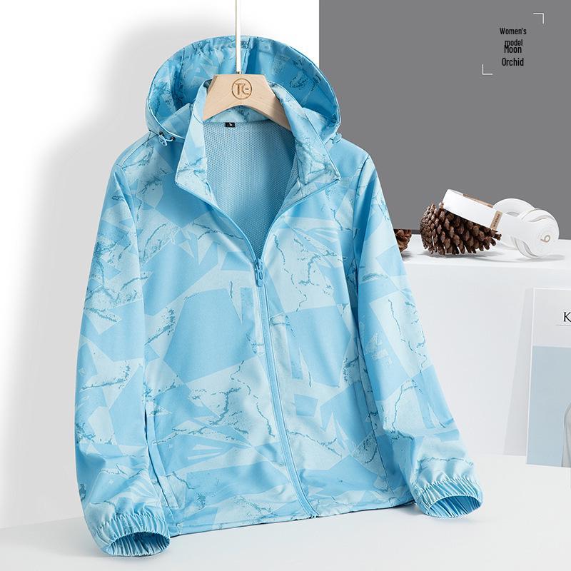 Outdoor Stretch Wasserdichte Kapuzen-Windbreakerjacke - Schnelltrocknendes Softshell für Bergsteigen und Sport