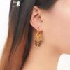 Multipurpose Drop Oil Ear Clip Stylish Ear Cuff for Distinctive Female New Chinese-style Ear Buckles Party Ornaments